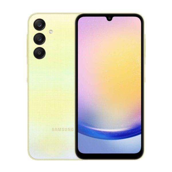 Samsung A256B Galaxy A25 5G DS 128GB (6GB RAM) - Citromsárga + Hydrogél fólia