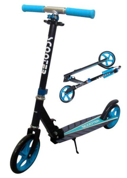 R-Sport H4 összecsukható Roller 100kg teherbírással #kék-fekete