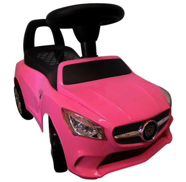 Élethű autó alakú Lábbal hajtható Bébitaxi fénnyel és hanggal
#rózsaszín