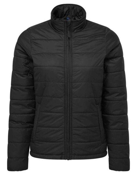 Premier karccsusított vízálló bélelt steppelt Női kabát PR819, Black