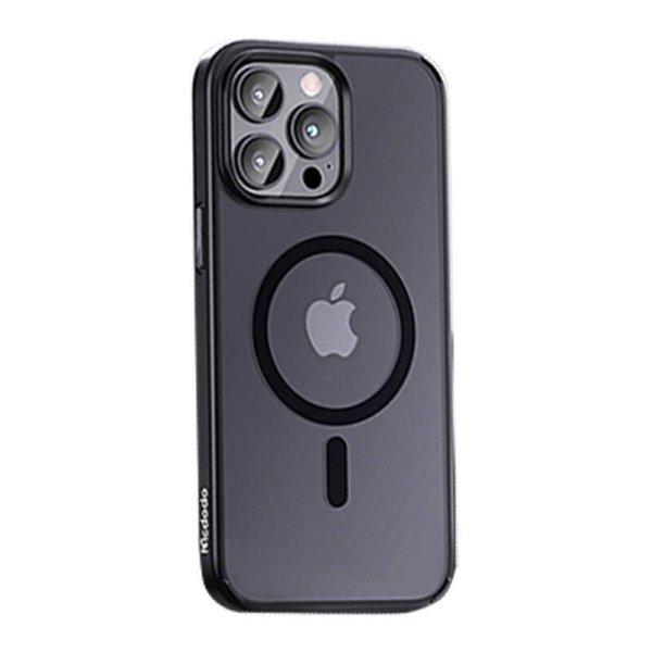 McDodo mágneses tok iPhone 15 Pro készülékhez (fekete)