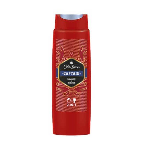 Old Spice Tusfürdő testre és hajra Captain (Shower Gel +
Shampoo) 250 ml