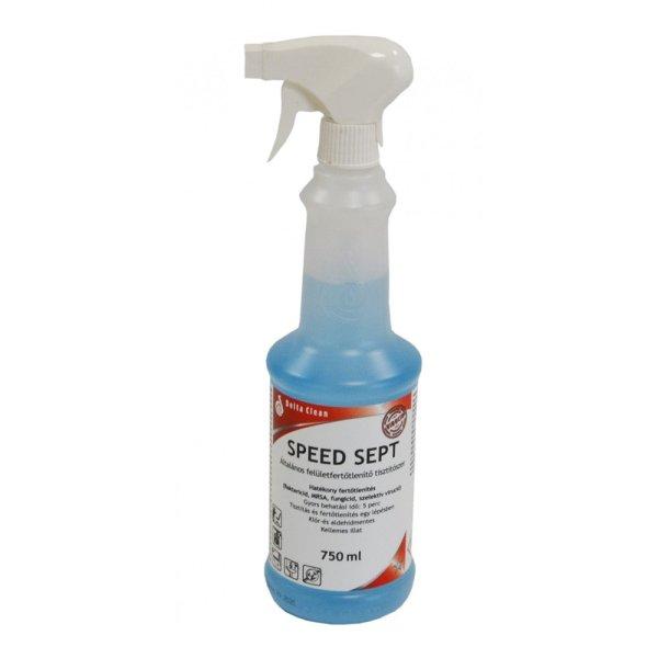Fertőtlenítő hatású tisztítószer szórófejes 750 ml Speed Sept