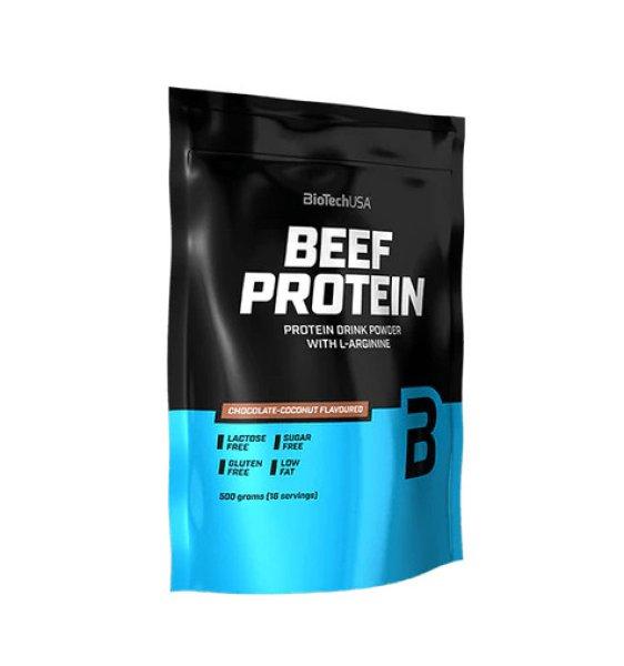 BioTech Usa Beef Protein 500 g Eper