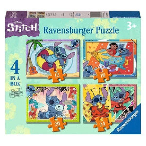 Puzzle 4in1 - Stitch