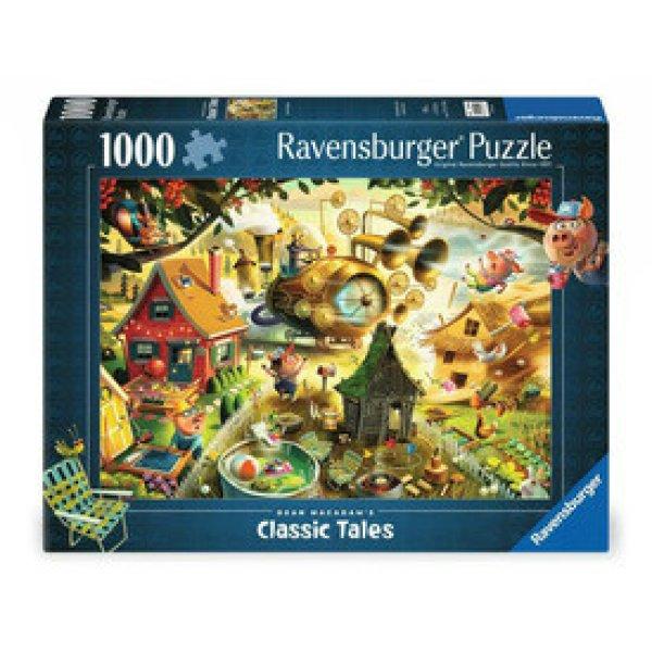 Puzzle 1000 db - Kismalacok