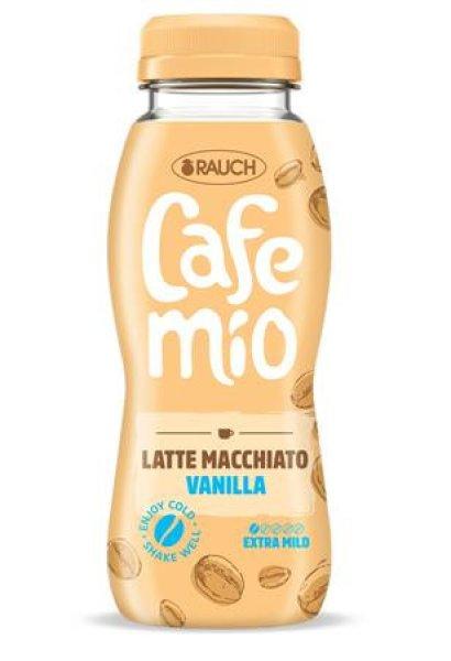 Kávés tejital, 0,25l, RAUCH "Cafemio Latte Macchiato Vanilla", extra
mild