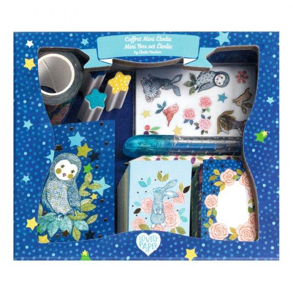 Djeco: Lovely Paper Irodaszer mini készlet - Mini Elodie box