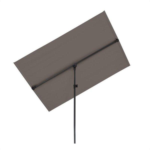 Blumfeldt Flex-Shade L, napernyő, 130 x 180 cm, poliészter, UV 50,
sötétszürke