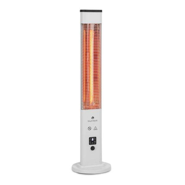 Blumfeldt Heat Guru Plus, kültéri sugárzó fűtőtest, 1200 W, 3 hőfokozat,
távirányítóval