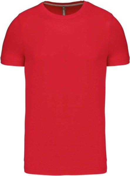 Férfi jersey rövid ujjú póló, Kariban KA356, Red-S