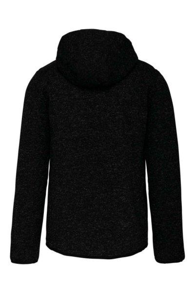 PA366 cipzáras kapucnis vastag Női pulóver bolyhos belsővel Proact, Dark
Grey Melange-XL