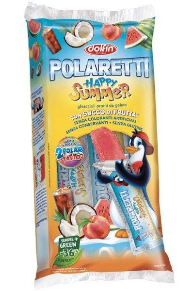 Jégnyalóka Polaretti 10x40Ml Happy Summer DOPO0003
