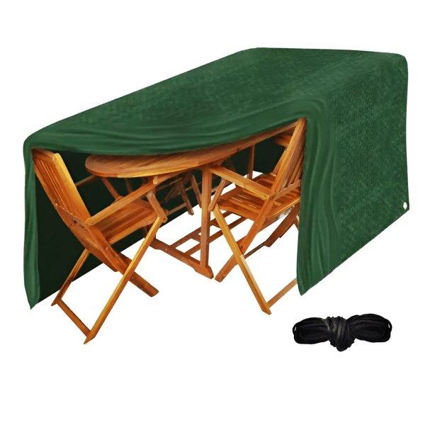 Kerti bútor takaró vízálló ponyva - 100 x 180 x 240 cm
- zöld (BB-23491)
