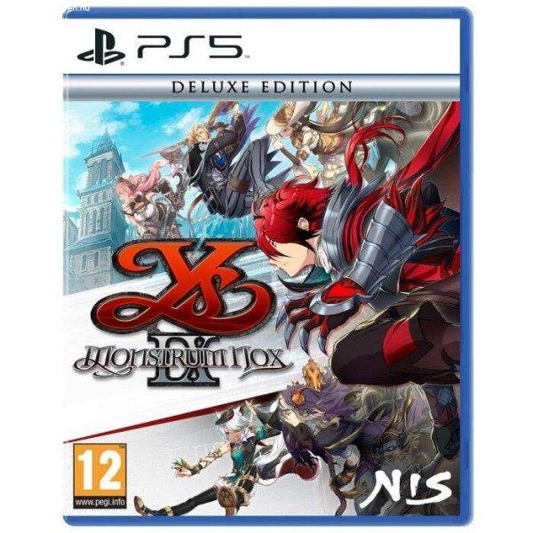 Ys IX: Monstrum Nox Deluxe Edition (PS5) (PS5 - Dobozos játék)
