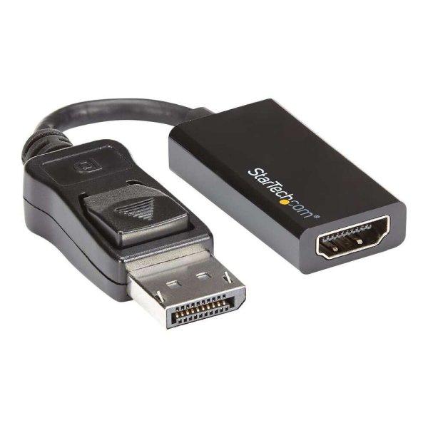 StarTech.com DP2HD4K60S video átalakító kábel 0,215 M DisplayPort HDMI
Fekete (DP2HD4K60S)