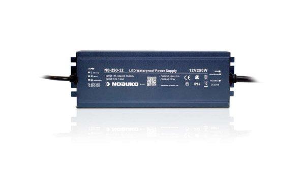NOBUKO B Series kültéri LED tápegység 12V 250W 21A IP67 NB-250-12