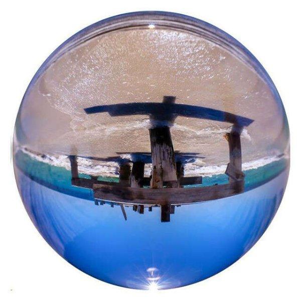 Rollei Lensball Optikai Üveggömb 60 mm, mobilos és normál fotózáshoz