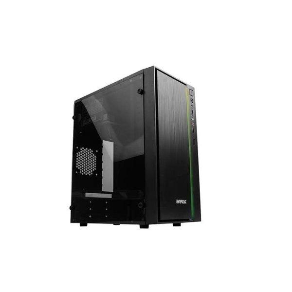 Rampage Everest Astral RGB Számítógépház - Fekete + 200W PSU (34577)