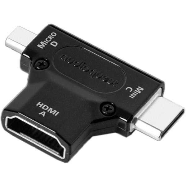 AudioQuest HDMACDAD HDMI Type A, Mini Type C/Micro Type D adapter