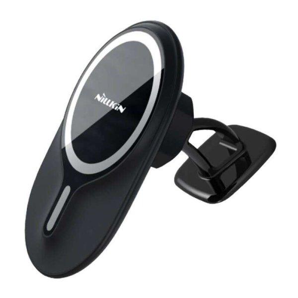 Nillkin Energy W2 MagSafe Qi indukciós töltős autós telefontartó fekete
(038350) (NI038350)