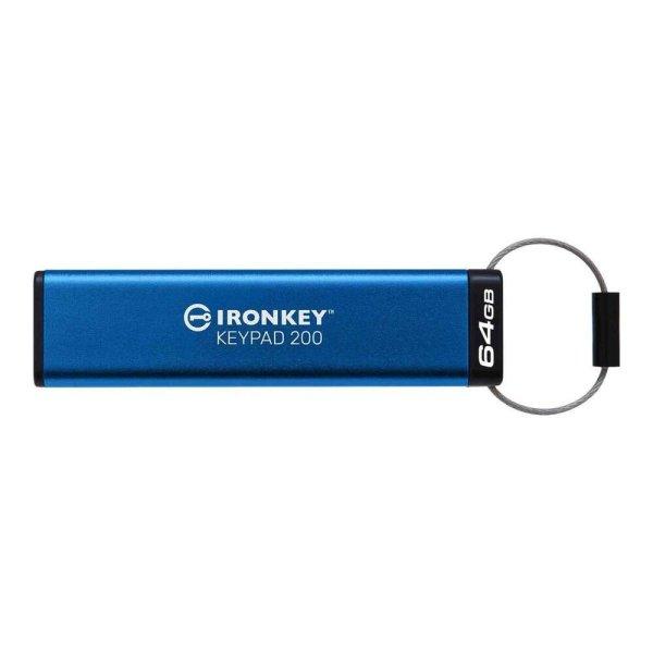Stick Kingston IronKey Keypad 200  64GB secure (IKKP200/64GB)