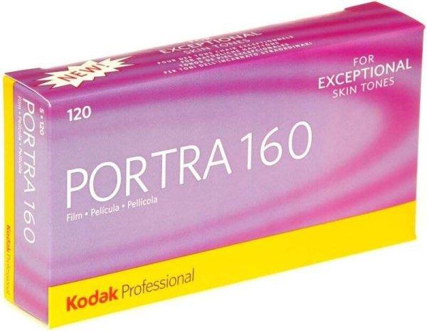Kodak Portra 160 (ISO 160 / 120) Professzionális negatív film (5 db / csomag)