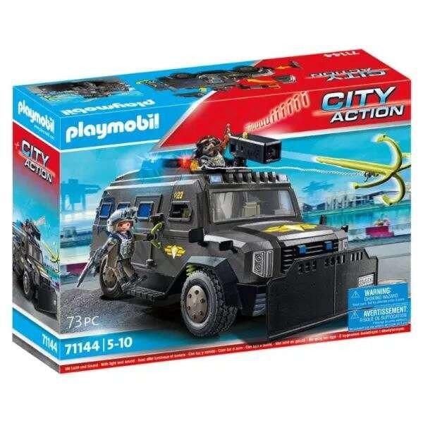 Playmobil: SWAT terepjáró fénnyel és hanggal (71144) (71144)