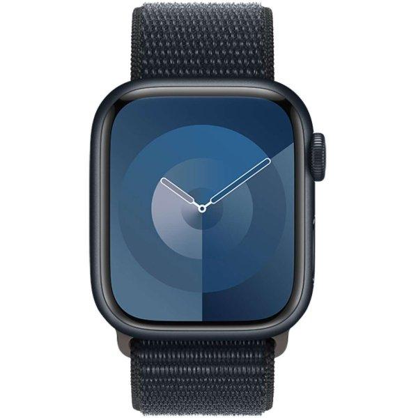 Apple Watch S9 Aluminium Cellular 41mm Mitternacht (Sport Loop mitternacht) NEW
(MRHU3QF/A)