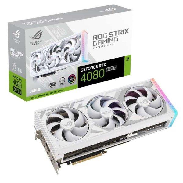 Asus GeForce GeForce RTX 4080 Super 16GB GDDR6X ROG Strix White Edition
Videókártya