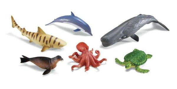 Az óceán állatai - műanyag élethű állatok