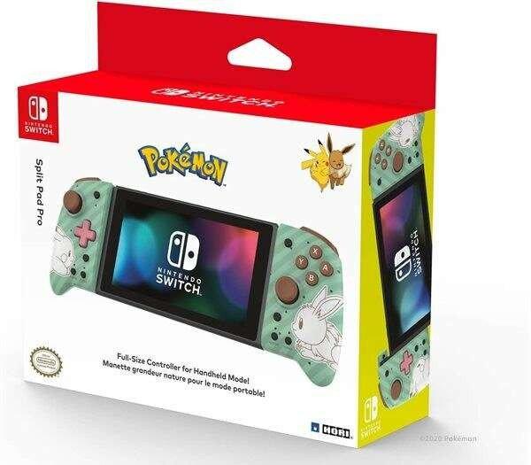 Hori Nintendo Switch Split Pad Pro Pikachu & Eevee Edition