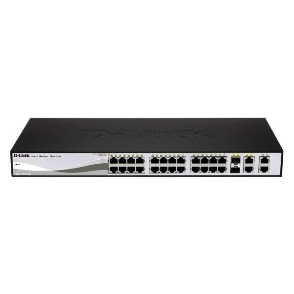 D-Link DES-1210-28P  10/100Mbps 24+4 port Gigabit POE switch (DES-1210-28P)