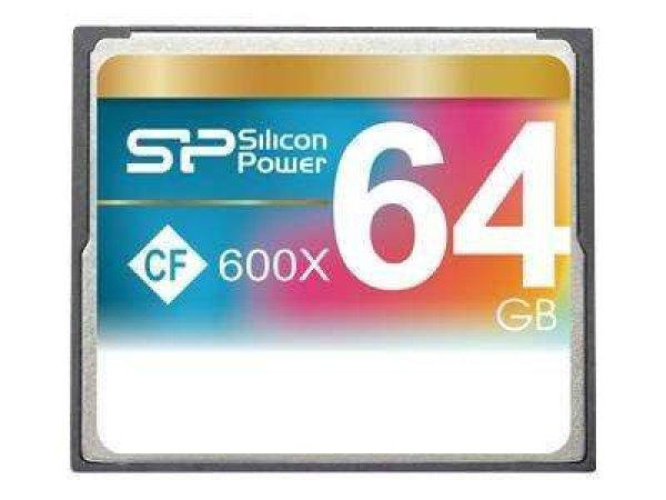 Silicon Power 64GB 600X CompactFlash memóriakártya