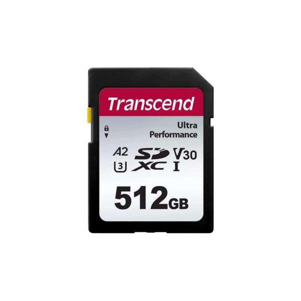 Transcend 512GB 340S SD UHS-I U3 Memóriakártya (TS512GSDC340S)
