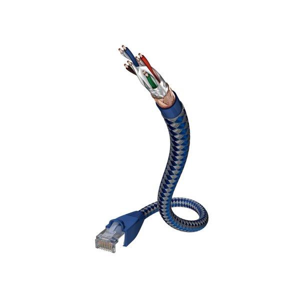Inakustik Premium SF-UTP CAT6 Patch kábel 5m Kék (00480305)