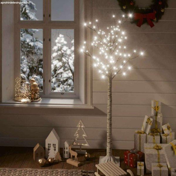 140 LED-es beltéri/kültéri hideg fehér fűz karácsonyfa 1,5 m