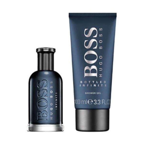 Hugo Boss - Bottled Infinite szett I. 50 ml eau de parfum + 100 ml tusfürdő