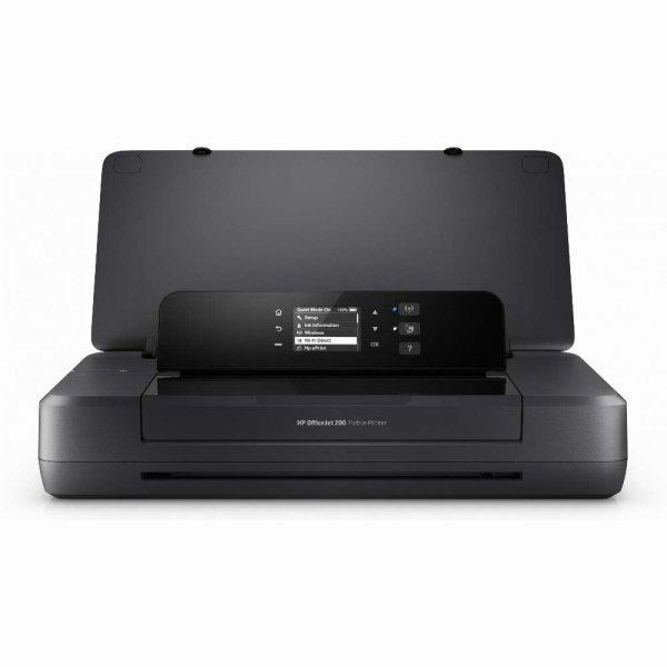 T HP Officejet 200 Mobile Tintenstrahldrucker A4/USB/WLAN (CZ993A#BHC)