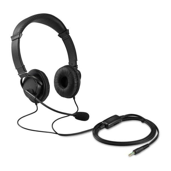 Kensington K33597WW fejhallgató és headset Vezetékes Fejpánt Fekete
(K33597WW)