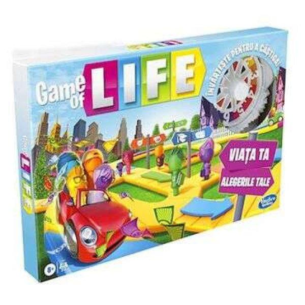 Hasbro Az élet játéka társasjáték- román nyelvű (F0800278) (F0800278)