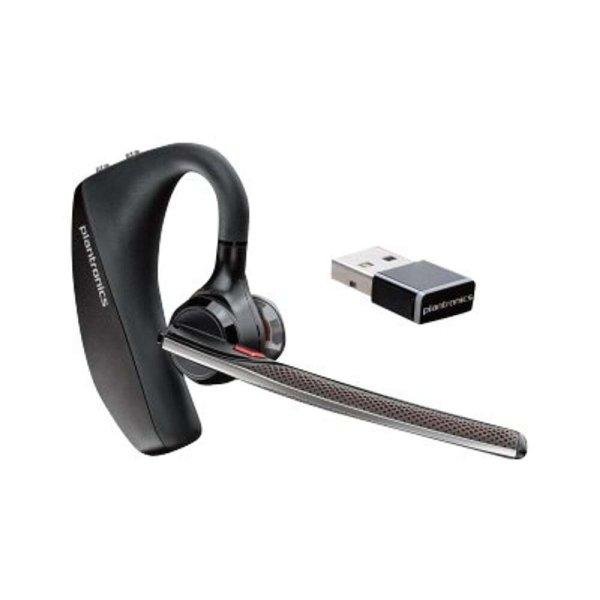 POLY VOYAGER 5200 UC Headset Vezeték nélküli Fülre akasztható
Iroda/telefonos ügyfélközpont Bluetooth Fekete (206110-101)