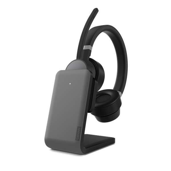 Lenovo Go Wireless ANC Headset Vezetékes és vezeték nélküli Fejpánt
Iroda/telefonos ügyfélközpont USB C-típus Bluetooth Dokkoló Fekete
(4XD1C99222)