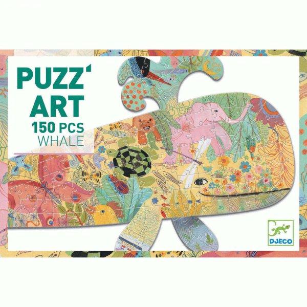 Művész puzzle - Bálna - Whale | Djeco