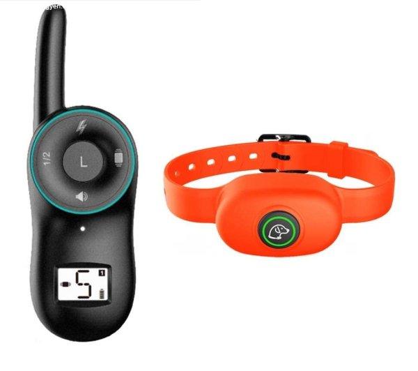 INVINCIO elektromos kutyakiképző nyakörv, vízálló, újratölthető,
állítható 15-60 cm, 3 méretű elektróda a kabát típusától függően,
mini USB kábel, automatikus elemtakarékos, narancssárga