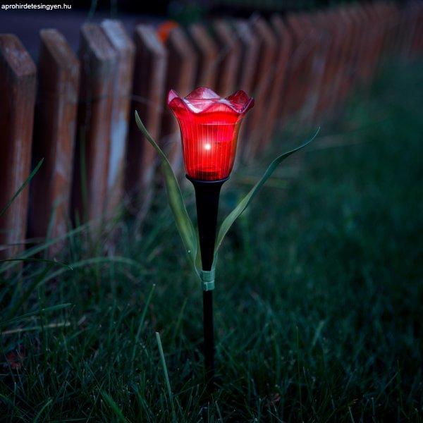 LED-es szolár tulipánlámpa - sárga / piros / rózsaszín - 31 cm - 12 db /
kínáló