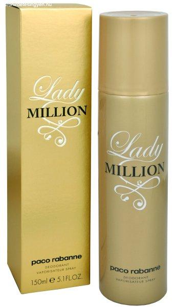 Paco Rabanne Lady Million - dezodor spray 150 ml