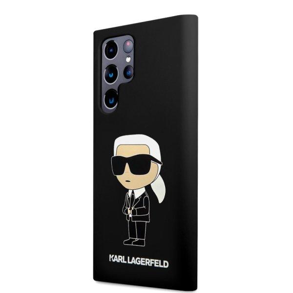 Karl Lagerfeld Liquid Silicone Ikonik NFT Samsung S928 Galaxy S24 Ultra (2024)
hátlapvédő tok fekete (KLHCS24LSNIKBCK)