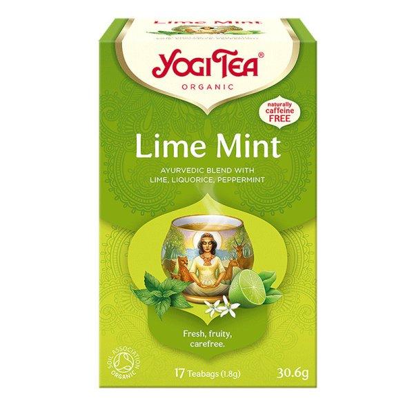Yogi bio tea lime-menta 17x1,8g 31 g