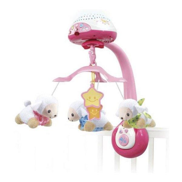 Baba játék Vtech Baby Sheep Count Rózsaszín Műanyag Bölcső